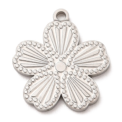 Non-Tarnish 304 Stainless Steel Pendants STAS-E199-04P-1