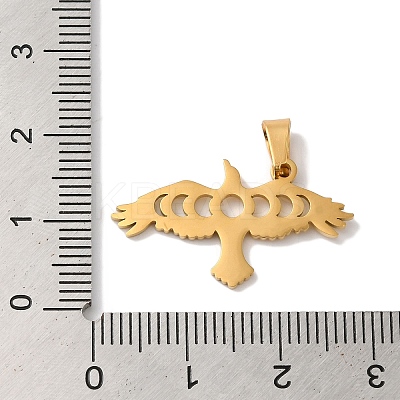 304 Stainless Steel Pendants STAS-U010-21P-1