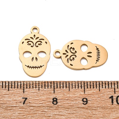 Ion Plating(IP) 304 Stainless Steel Pendants STAS-T040-T537G-1