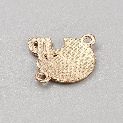 Zinc Alloy Enamel Sport Connector Charms FIND-CJC0437-009B-12-1
