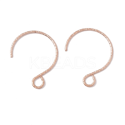 Ion Plating(IP) 316 Surgical Stainless Steel Earring Hooks STAS-D183-03RG-02-1