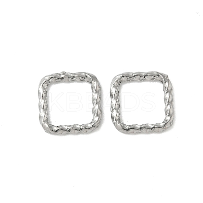 304 Stainless Steel Twisted Linking Rings STAS-L300-006D-P-1
