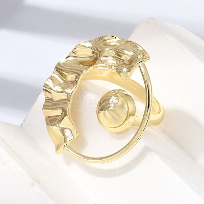 Brass Finger Rings KK-CBA0E55-09G-1