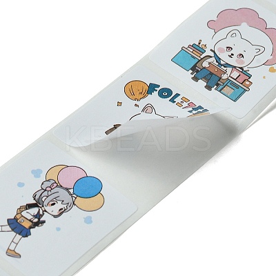 8 Styles Self-Adhesive Paper Cartoon Reward Stickers DIY-R083-02B-1