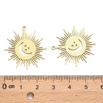 201 Stainless Steel Pendants STAS-Z162-10G-1