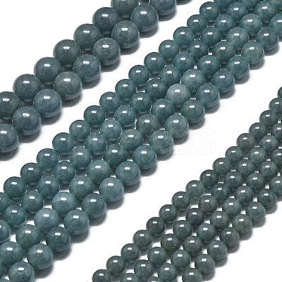 Natural Malaysia Jade Beads Strands G-L645-C01-4mm-09-1