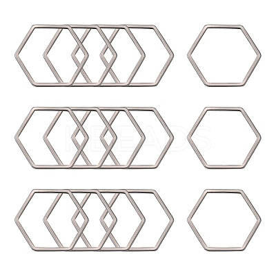 Tarnish Resistant 304 Stainless Steel Linking Ring X-STAS-S079-25A-1