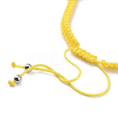 Adjustable Nylon Thread Braided Bead Bracelets Sets BJEW-JB05959-1
