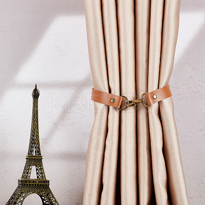 Leather Curtain Tiebacks AJEW-GF0005-05D-1