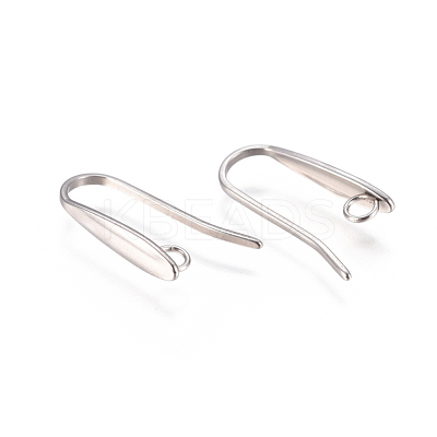 Tarnish Resistant 304 Stainless Steel Earring Hooks X-STAS-F227-23-P-1