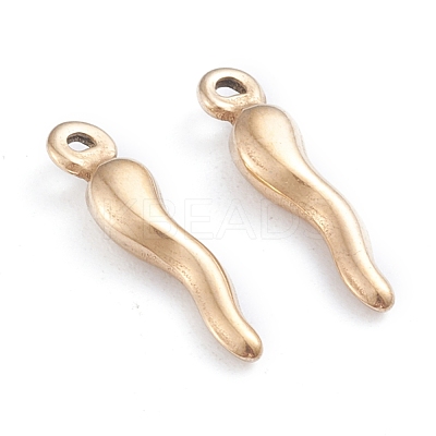 Ion Plating(IP) 304 Stainless Steel Pendants STAS-I148-05G-1