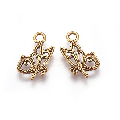 Tibetan Style Alloy Pendants TIBEP-A100603-G-FF-1