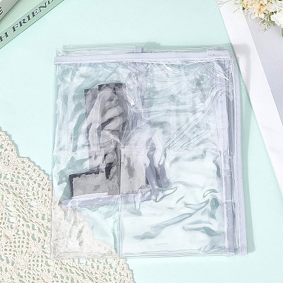 Transparent PVC Luggage Cover AJEW-WH20080-52H-1