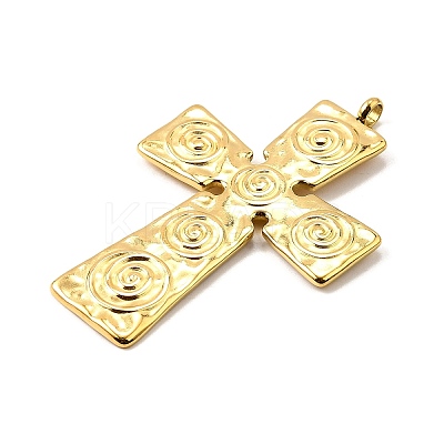 304 Stainless Steel Pendants X-STAS-R164-02G-1