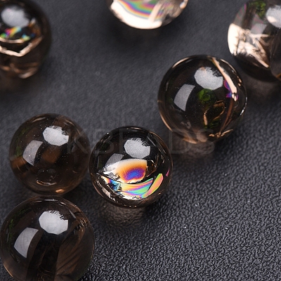 Natural Smoky Quartz Crystal Ball Display Decorations PW-WG31081-01-1