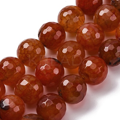Natural Dragon Veins Agate(Dyed & Heated) Beads Strands G-K390-A02-01-1