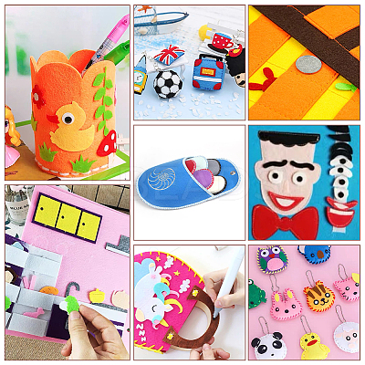 Chemical Fiber Felt Cloth DIY-WH0366-03E-1