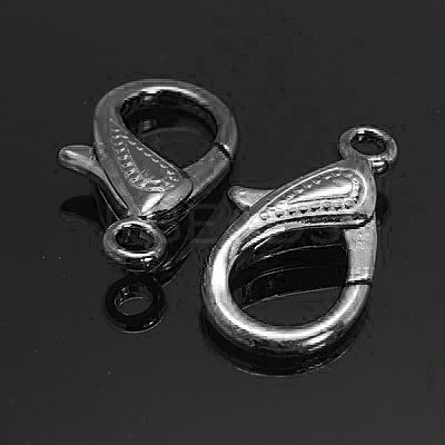 Zinc Alloy Lobster Claw Clasps LS-PALLOY-D008-B-1