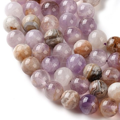 Natural Amethyst Lace Agate Beads Strands GG-CBABD99-04-10mm-1