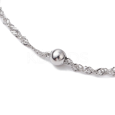 304 Stainless Steel Curb Chains Bracelets BJEW-JB11506-1