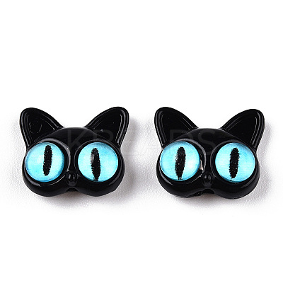 Spray Painted Alloy Beads PALLOY-K001-19E-1