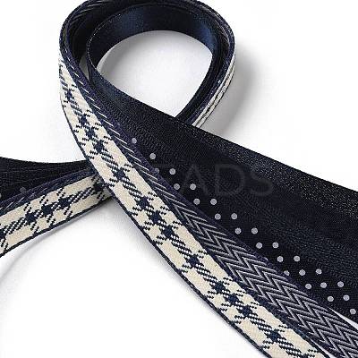 18 Yards 6 Styles Polyester Ribbon SRIB-Q022-E01-1
