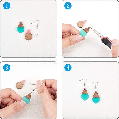 DIY Earring Making DIY-OC0002-09P-1