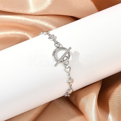 Tarnish Resistant 304 Stainless Steel Link Chain Bracelets LS-BJEW-P237-30P-1