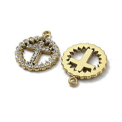 304 Stainless Steel Pendants STAS-L022-047G-1