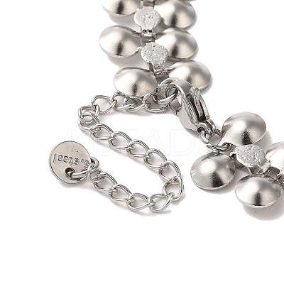 Non-Tarnish Handmade 304 Stainless Steel Necklaces NJEW-Q333-03B-1