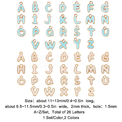 Alloy Enamel Charms ENAM-SC0001-81B-1