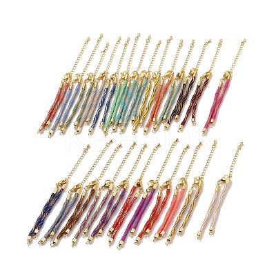 Nylon Cord Bracelets MAK-C003-02G-1