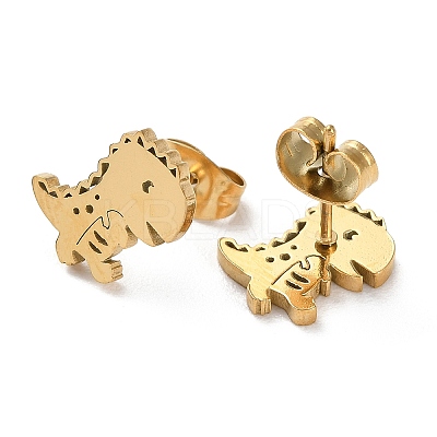 304 Stainless Steel Stud Earrings EJEW-B022-06G-1