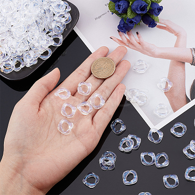 Transparent Acrylic Linking Rings TACR-FH0001-11-1