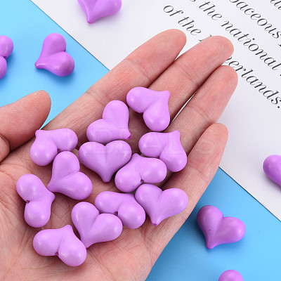 Opaque Acrylic Beads MACR-S373-70-A08-1