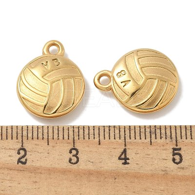 Ion Plating(IP) 304 Stainless Steel Pendants STAS-Q334-12G-03-1