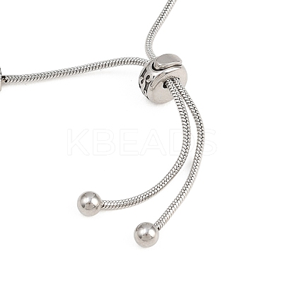 316 Surgical Stainless Steel Slider Bracelets BJEW-C125-17D-01-1