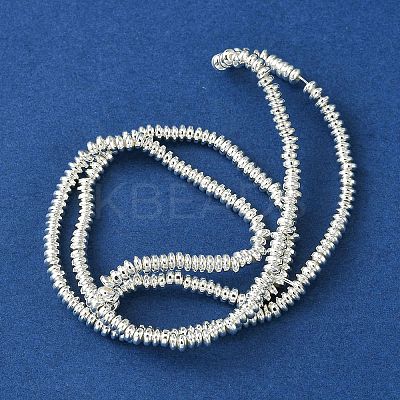 Electroplated Synthetic Non-Magnetic Hematite Beads Strands G-H020-J01-04-1