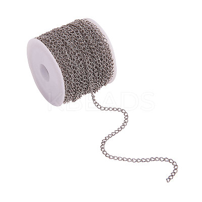 Brass Twisted Chains CHC-CJ0001-20A-P-NR-1