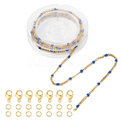 DIY Chain Bracelet Necklace Making Kit DIY-TA0006-12C-1