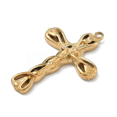 304 Stainless Steel Pendants STAS-G374-04G-03-1