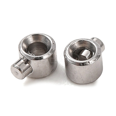 304 Stainless Steel Crimp Beads STAS-A151-04P-1