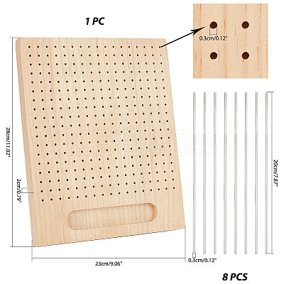 1Pc Wooden Blocking Board TOOL-PH0001-62-1
