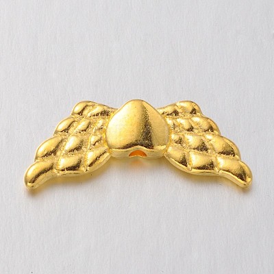 Tibetan Style Alloy Angeltee Beads X-TIBEB-5494-G-NR-1