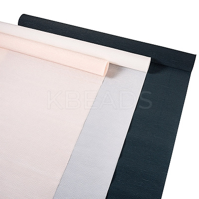 3 Rolls 3 Colors Handmade Crepe Paper DIY-TA0011-55-1