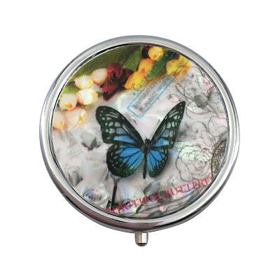 Portable Stainless Steel Pill Box CON-B011-02-1