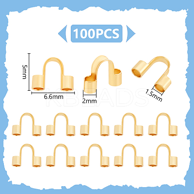 100Pcs 304 Surgical Stainless Steel Wire Guardian and Protectors STAS-UN0061-98-1