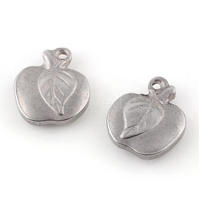 Tarnish Resistant 201 Stainless Steel Charms STAS-Q195-31-1