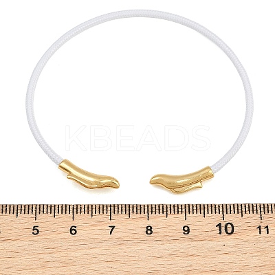 Braided Steel Wire Bangles Making KK-CBA6056-02K-G-1