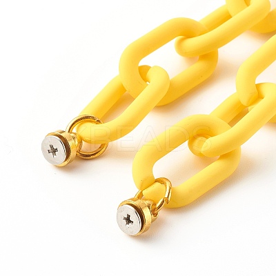 Acrylic Cable Chains Phone Case Chain HJEW-JM00483-1